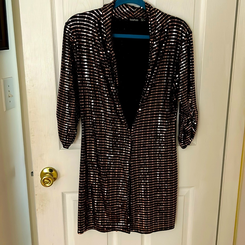 Boohoo Sequin Dress